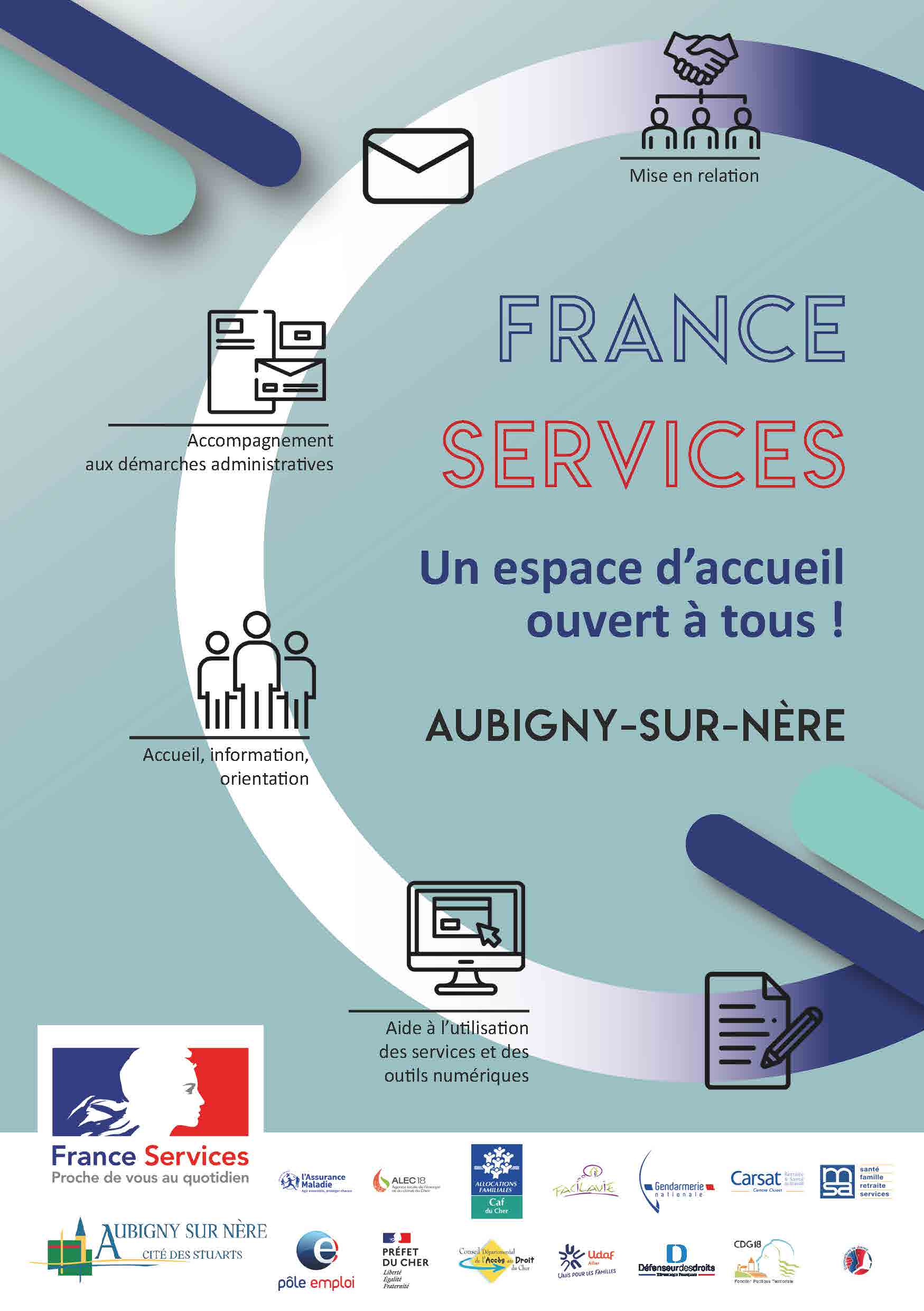 Permanences CDAD Assistante Sociale Mission Locale CPAM France 